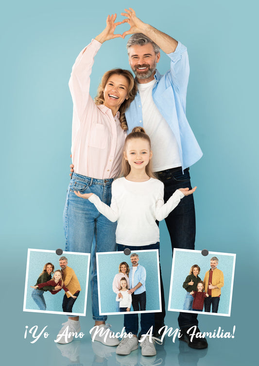 Cuadro Familiar – Yo Amo Mucho A Mi Familia