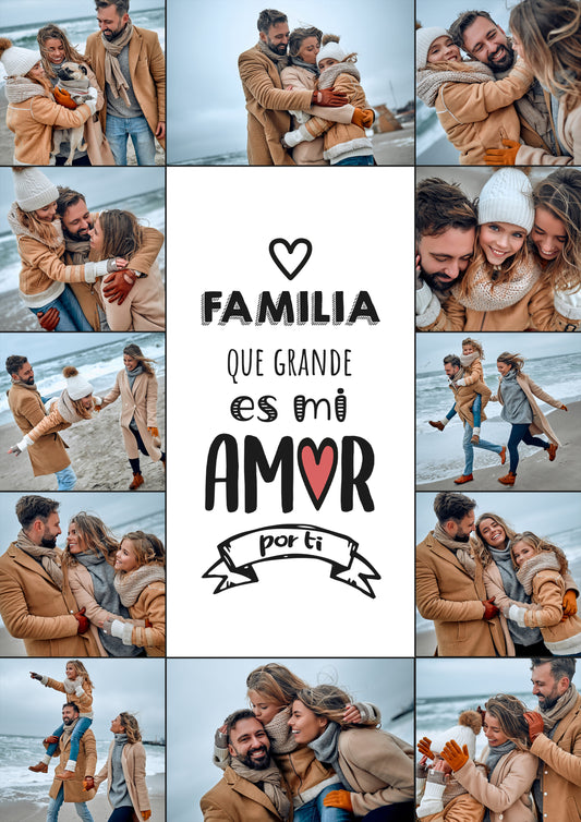 Cuadro Familiar – Qué Grande es Mi Amor
