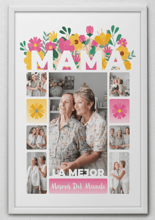 Cuadro Mamá – La Mejor del Mundo